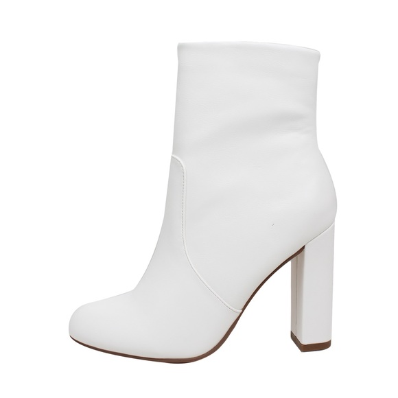 chunky heel booties size 11